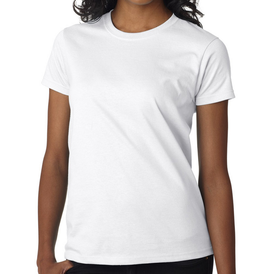 high quality custom logo white cotton plain crew neck dry fit sports woman t-shirts