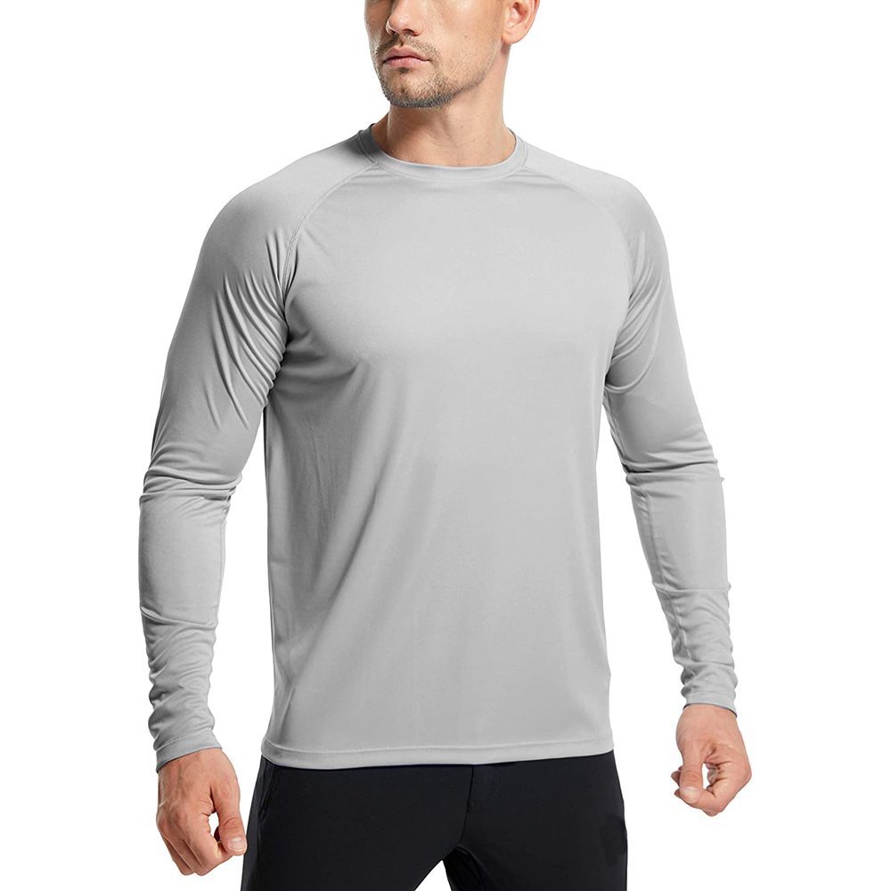 Enerup OEM/ODM Hygroscopic Heat Dissipation Mens cotton Modal Long John Base Layer Long Sleeve T Shirt