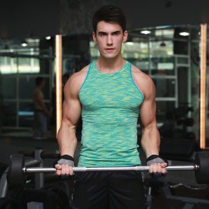 Manufacture Wholesale Slim Fit T Shirt For Men Compressed Running Fitness Wear