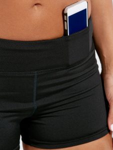 Summer sports shorts female quick dry breathable running fitness yoga pants