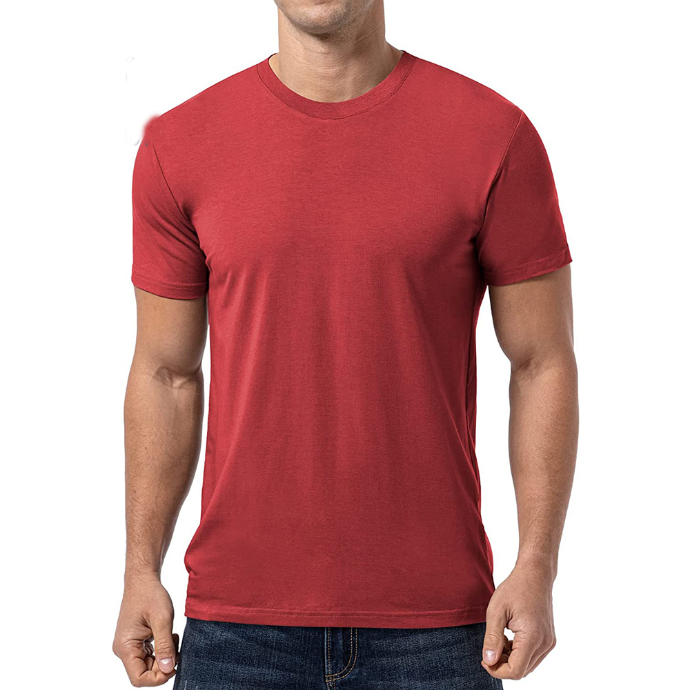 Enerup OEM/ODM Hot Sell Soft Material Undershirt Bamboo Mens Bamboo Fabric Softer Oversized T Shirt