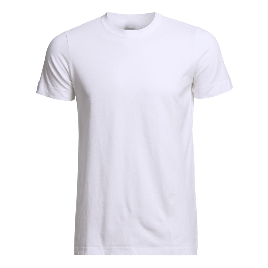 bulk wholesale white basic compression anti-sweat t-shirt