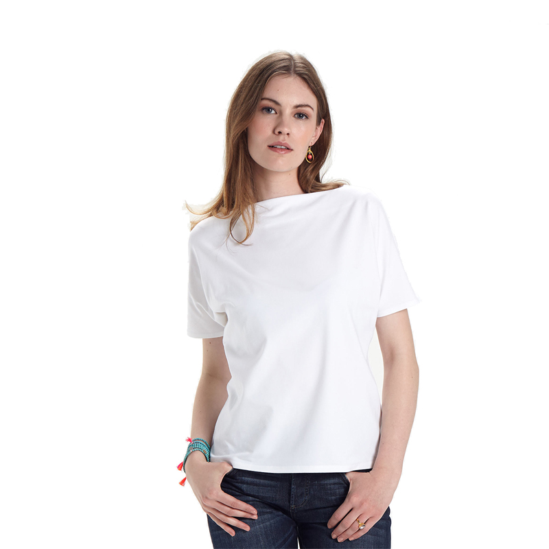 wholesale high quality custom oem logo white cotton crewneck dry fit tshirts