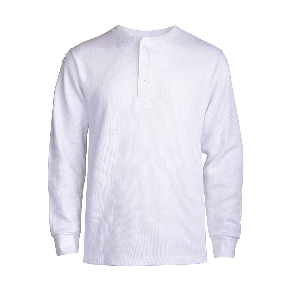 Enerup OEM ODM 100% Cotton Homme Slim Fit Quality Long Sleeve Striped Tee Shirt Camisa T-Shirt Mens Long John