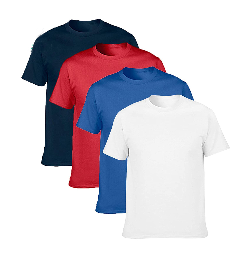Enerup OEM ODM Casual Custom Sweat Blank Ultra Soft 100% Cotton Mens Clothes Shirt Short Sleeve T Shirt for Men