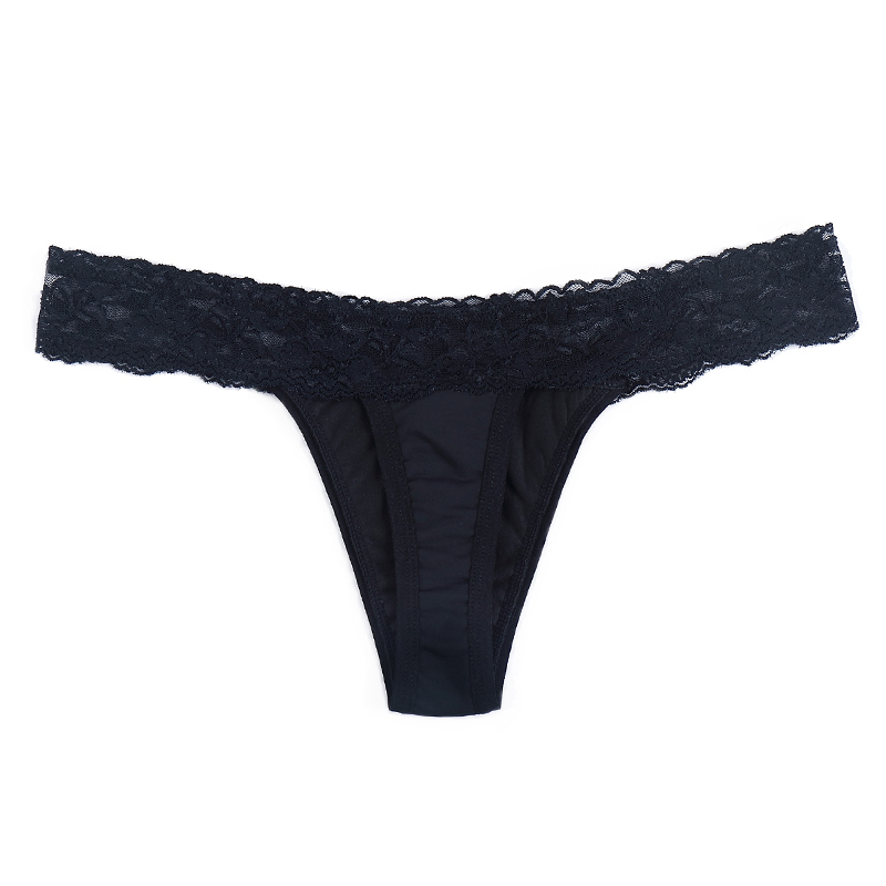 Period Panties 4 Layer Period Panties Sustainable Leakproof Menstrual G-String Comfort Lace Sanitary Thong