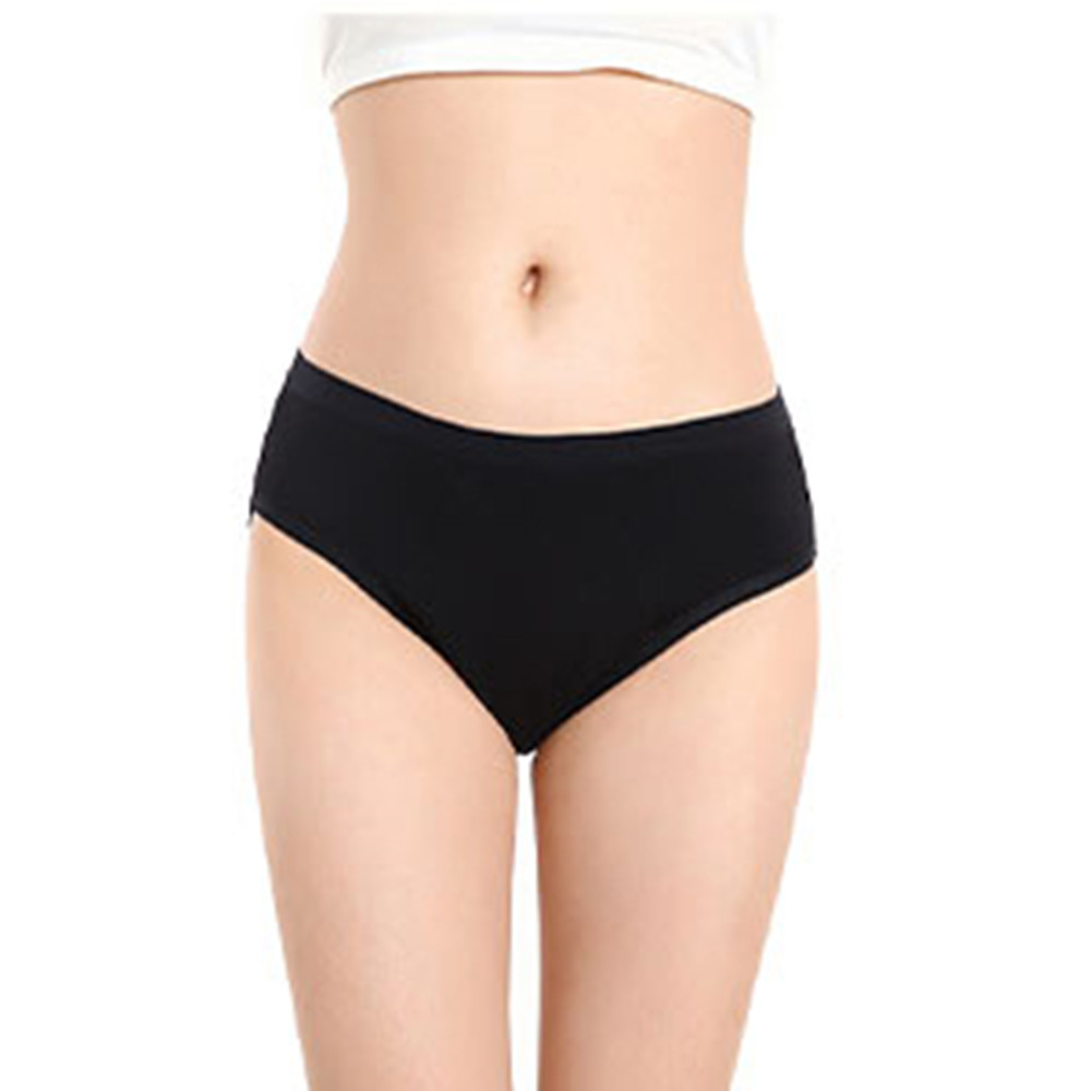 plus size womens underwear incontinence panties cotton 4 layer leak proof menstrual period panties