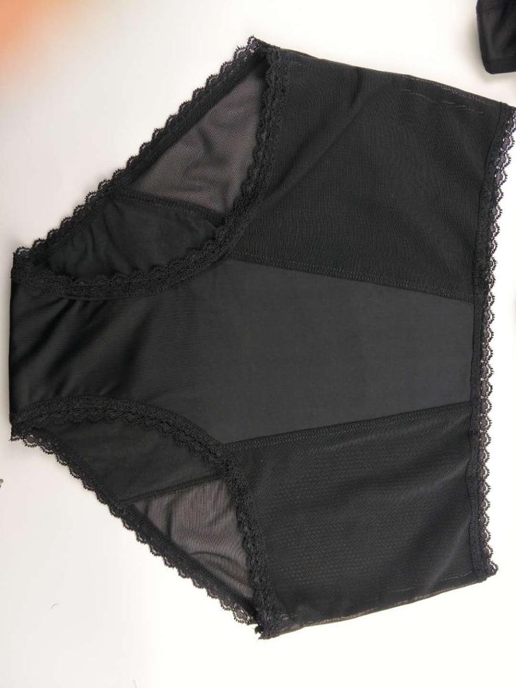 Wholesale super absorbent 4 layers leak proof menstrual ladies cotton underwear girls period panties for women