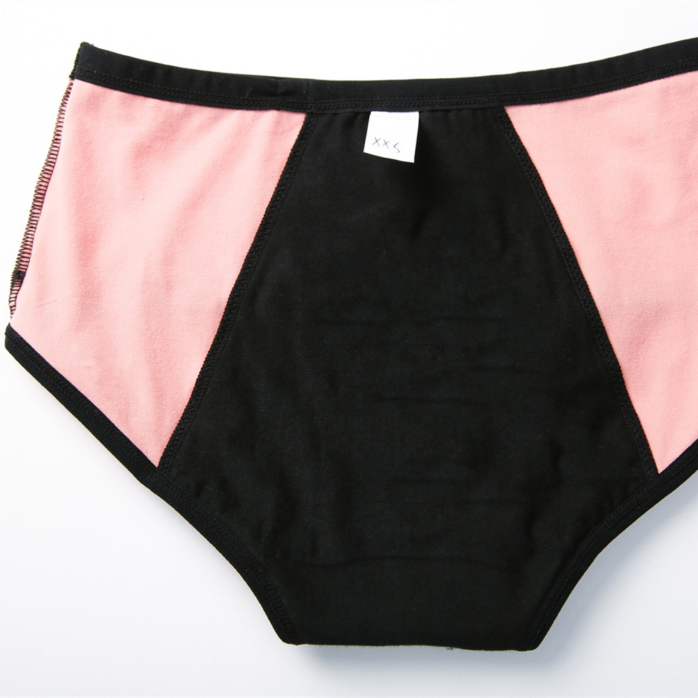 Wholesale Custom full protection leakproof menstrual panties postpartum sanitary period panties for women US sizing