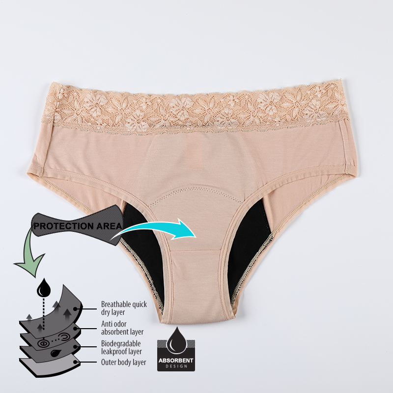 Menstrual period underwear leak proof sustainable washable incontinence underwear postpartum panties adult waterproof briefs