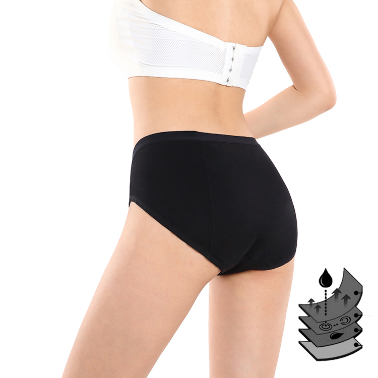 Bamboo proof panty underpants sustainable leak proof period panties waterproof briefs incontinence underwear
