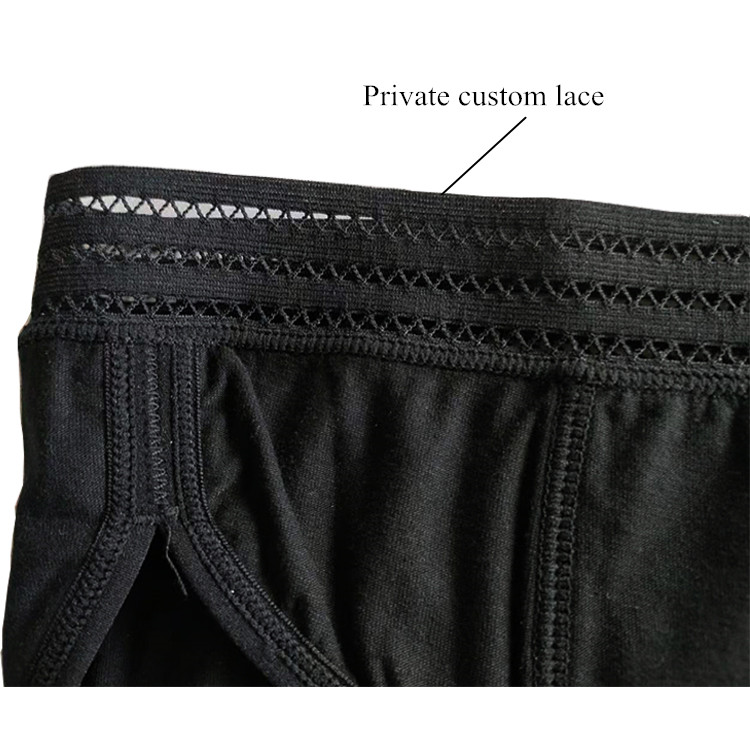 Best Sellers Plus Size Women Underwear Black Lingerie Period Panties Sustainable Leakproof Menstrual Panties Women Underwear