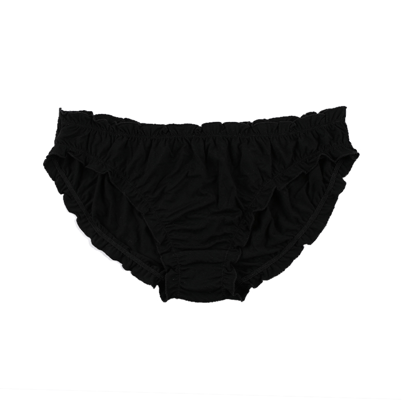 Ruffle style full protection 4 layers period panties pants underwear sustainable leak proof period panties waterproof underwear