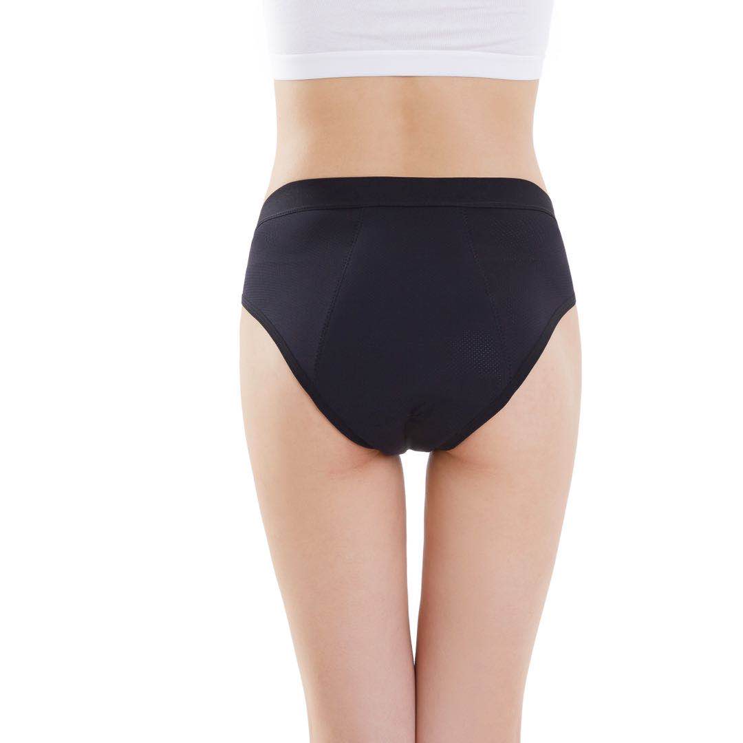 Menstrual Underwear Reusable High Waist Full Sustainable Leakproof Period Panties US EU sizing