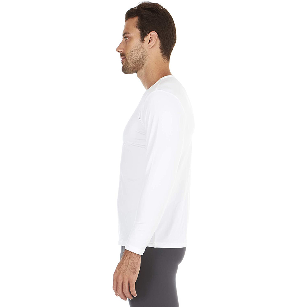 Enerup OEM/ODM Oversized Baju Bekas Men cotton Modal Long Sleeve T Shirt Casual Gym Sport Man Base Layer