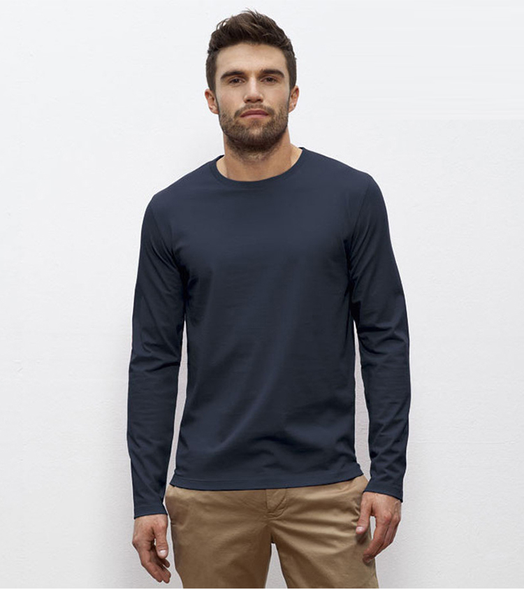 Enerup cotton Modal Long Sleeve T Shirt Thermal Mens Underwear Shirts Sports Base Layer Tops