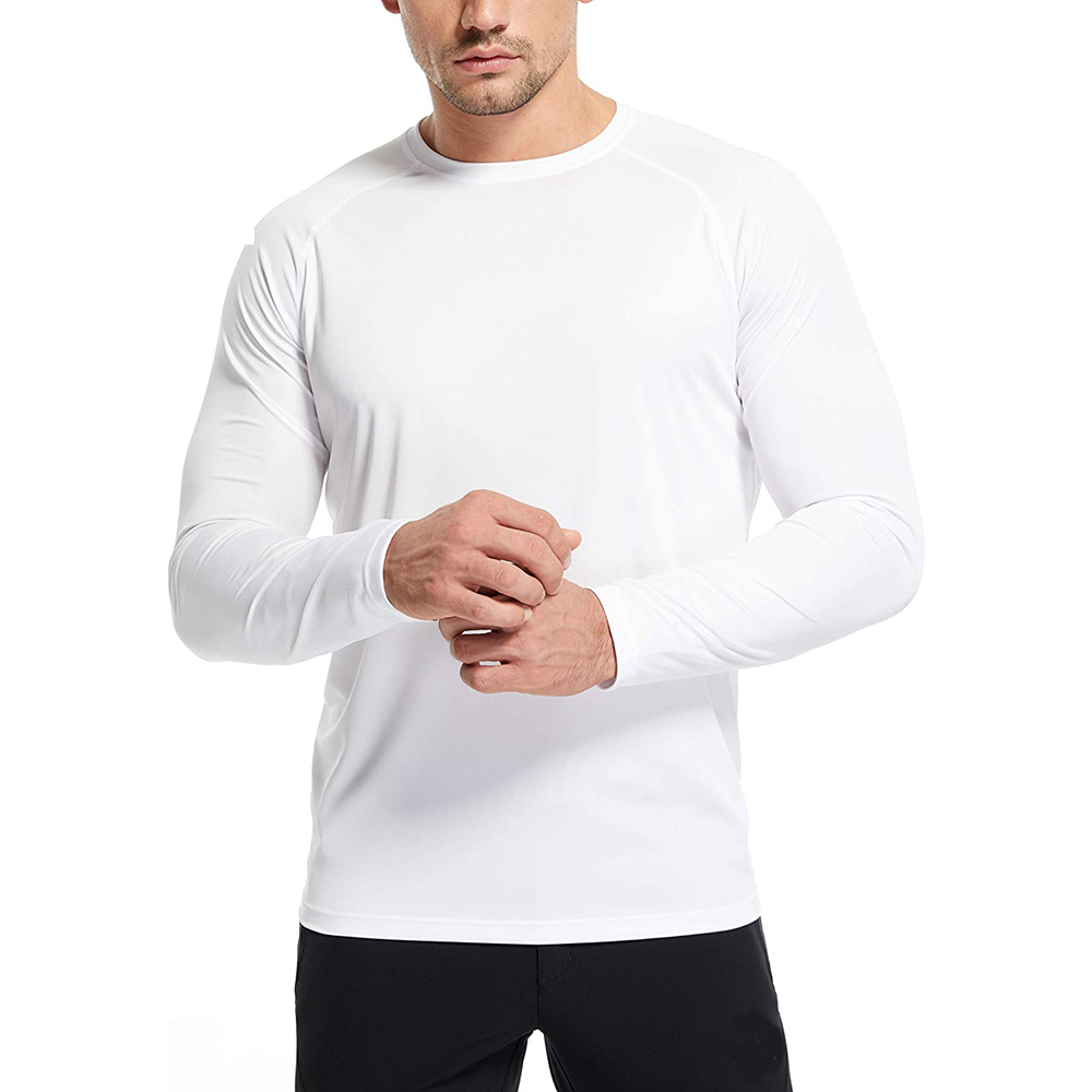 Enerup OEM ODM Hygroscopic Heat Dissipation Mens cotton Modal Long John Base Layer Long Sleeve T Shirt