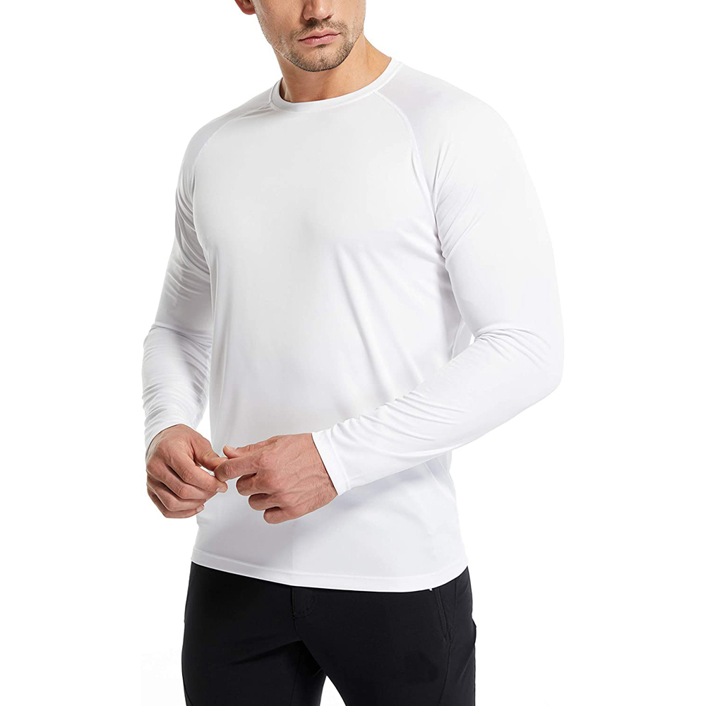 Enerup OEM ODM Quality cotton Modal Full Sleeve T-shirt Camisa Masculina Hombre Mens Long John Base Layer