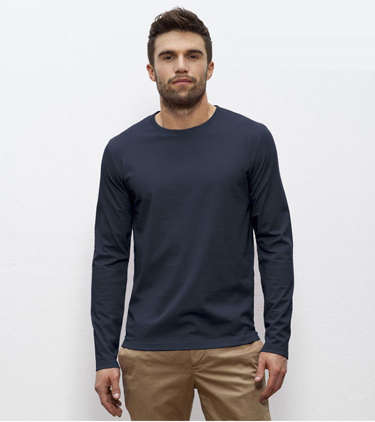 Enerup OEM ODM Quality cotton Modal Full Sleeve T-shirt Camisa Masculina Hombre Mens Long John Base Layer