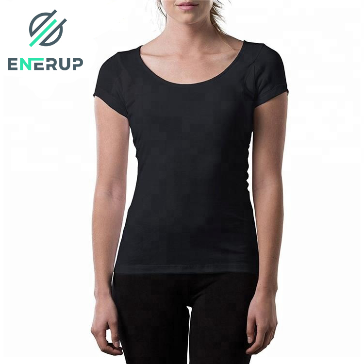 Enerup Custom Wholesale Modal Anti-Odor Moisture Wicking Womens Sweatproof T-Shirt Undershirt